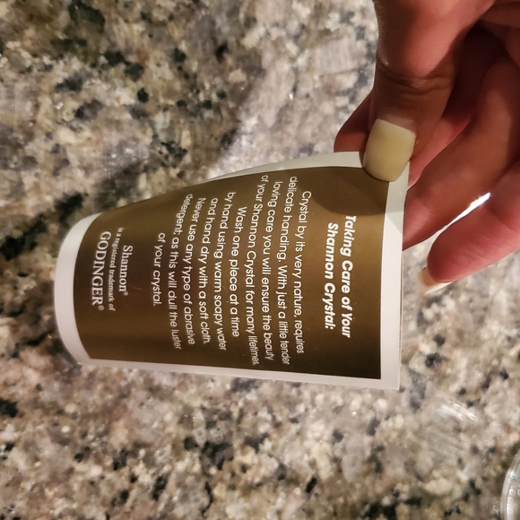 SOLD - Shannon Crystal by Godinger Vase NWOT - Picture 7 of 9